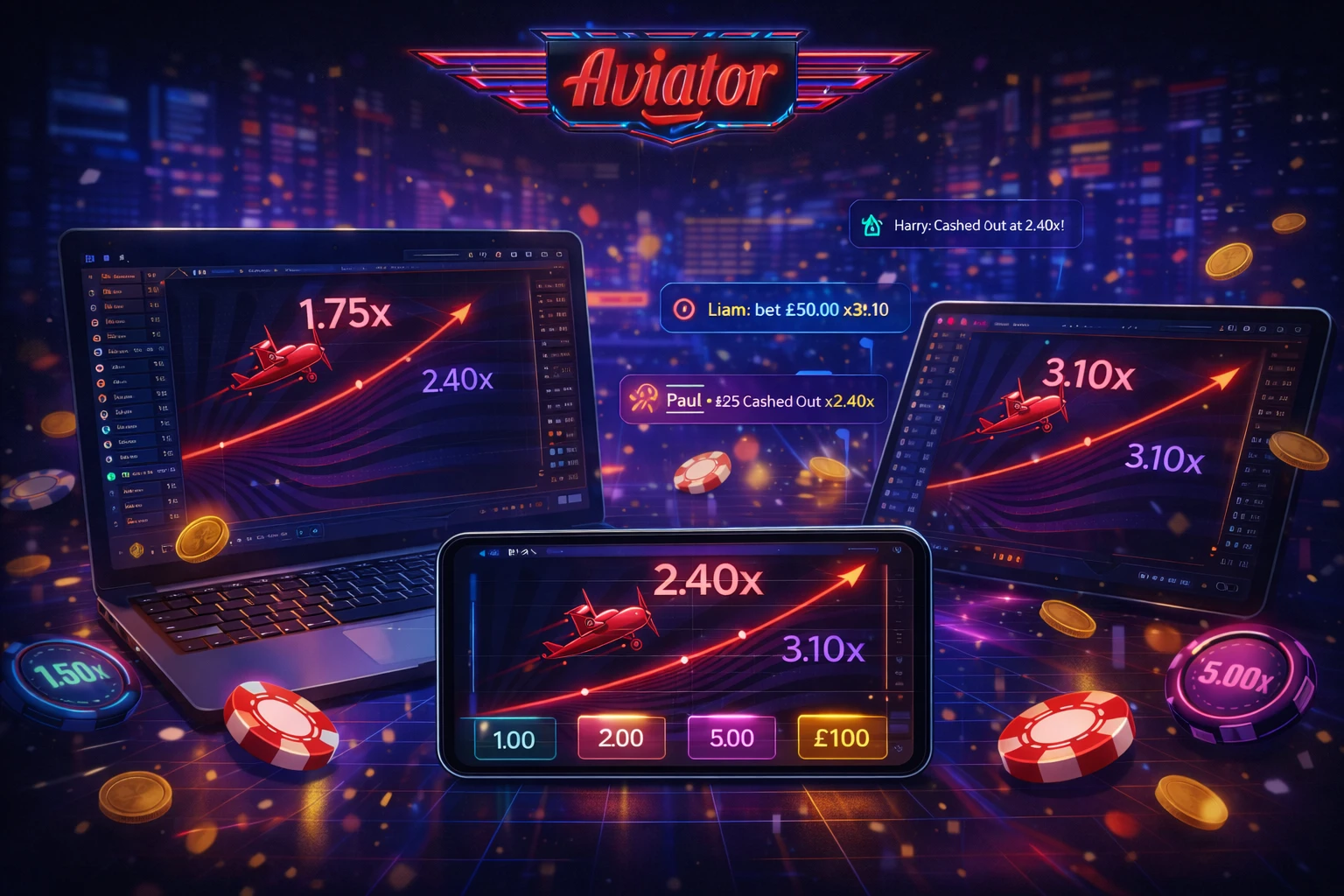 Bankroll Management in the Aviator Game